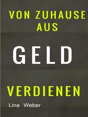 cover image of Von Zuhause aus Geld verdienen